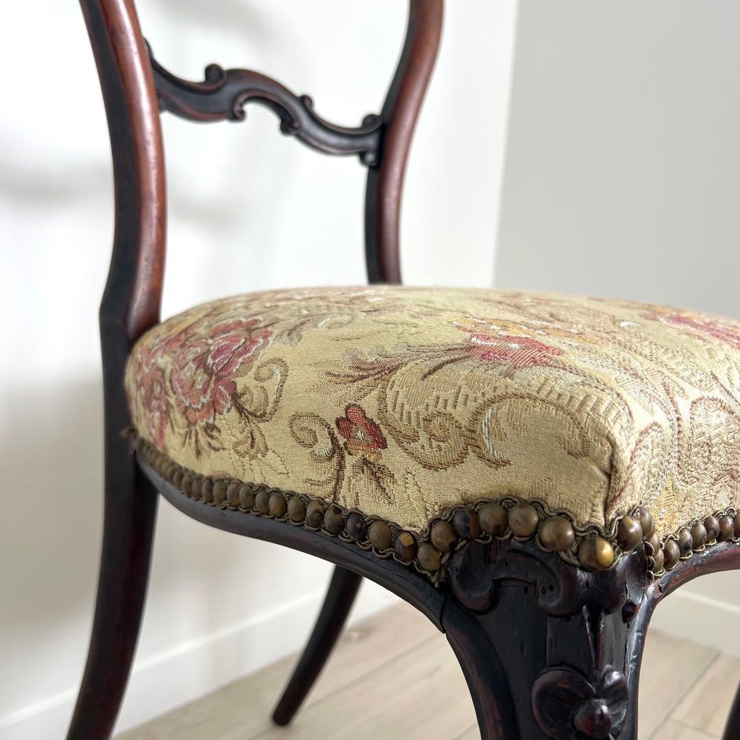 【おまとめ割有】アンティーク　サロンチェア　ヨーロッパ家具