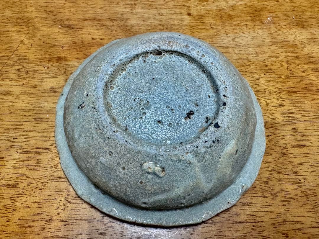 李朝？　青磁小皿