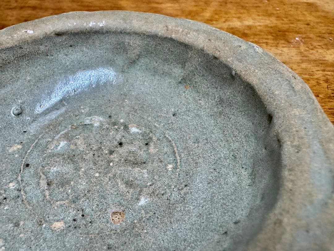 李朝？　青磁小皿