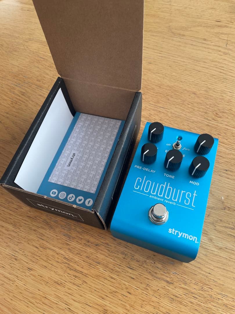 【美品】strymon cloudburst アンビエントリバーブ