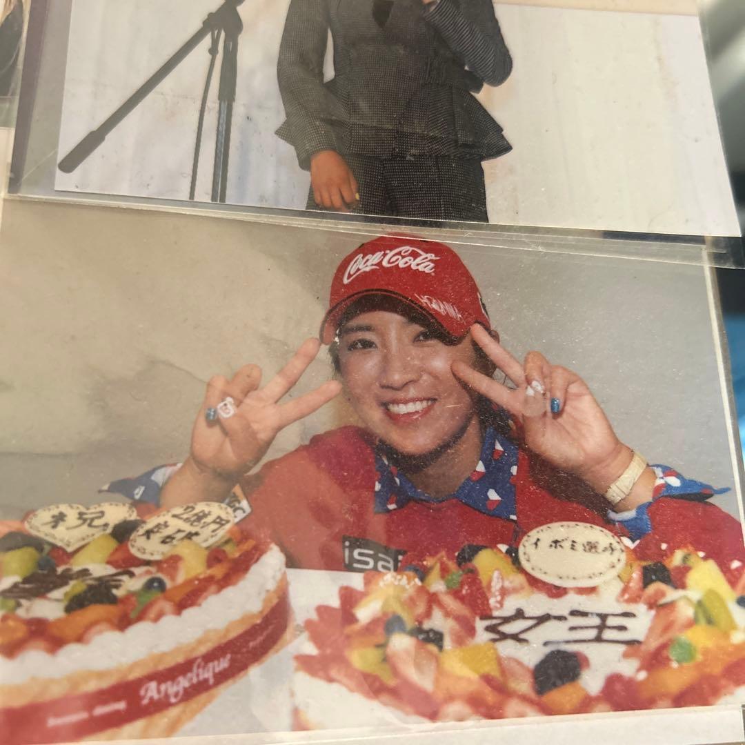 引退イボミスペシャルグッズセット【超レアイボミのマーチ、L版写真60枚弱】