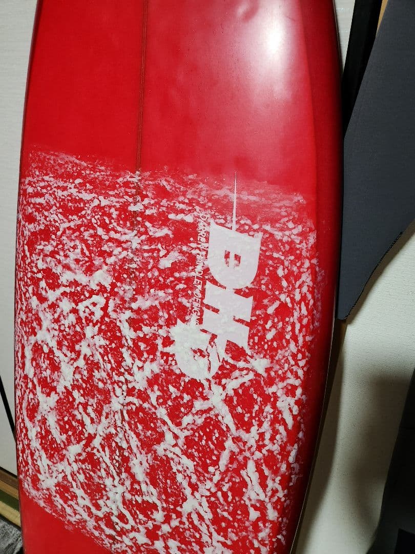 DHD レッド ショートボード