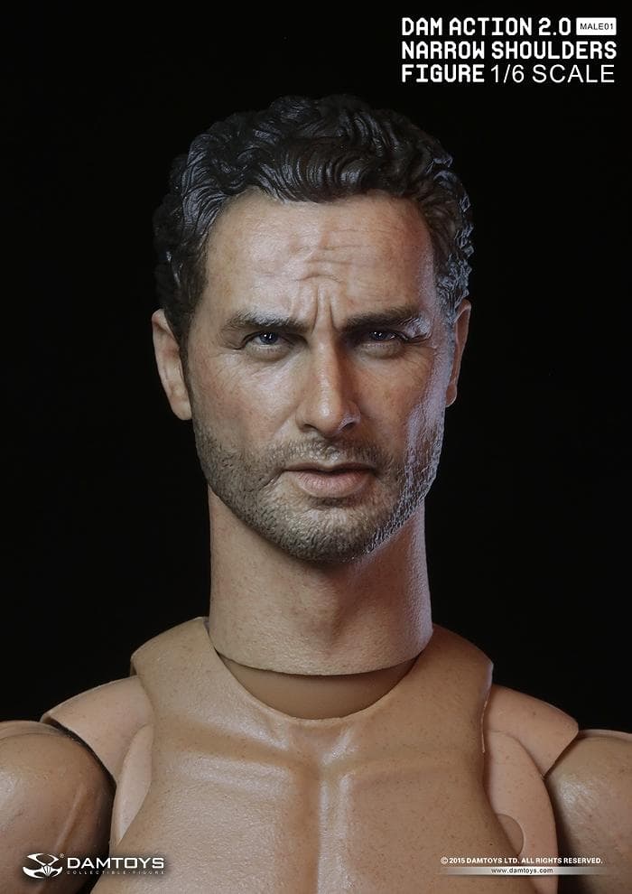 DAMTOYS　NARROW SHOULDERS BODY 1/6 RICK