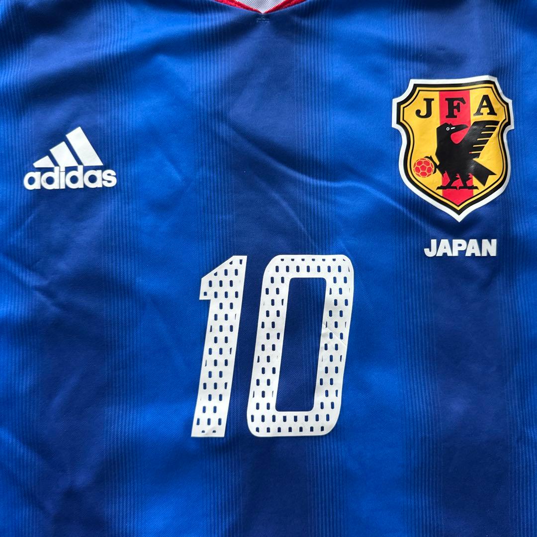 adidas サッカー日本代表 レプリカ ユニフォーム L 中村俊輔 日本製
