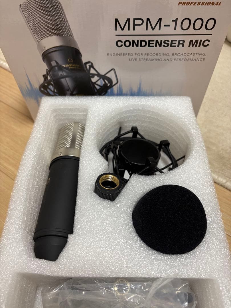 YAMAHA ミキサー AG03MK2 ＋コンデンサーマイクMPM1000セット