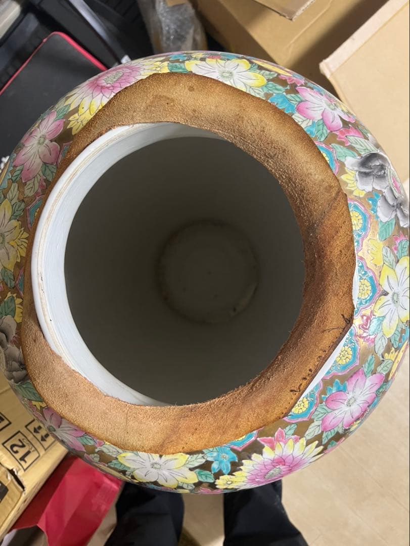 壺(中国アンテック美しい装飾)