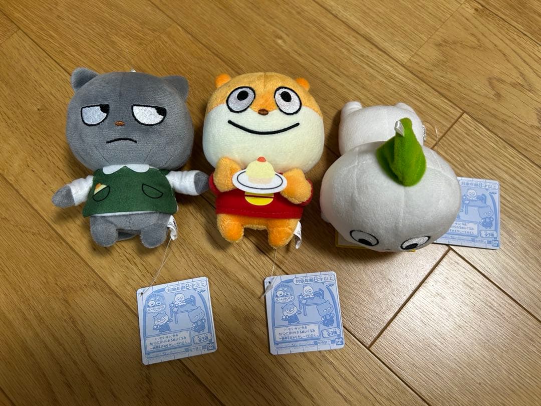 にしむらゆうじ　純喫茶まめもやし　カバンに付けられるぬいぐるみ　フルコンプセット