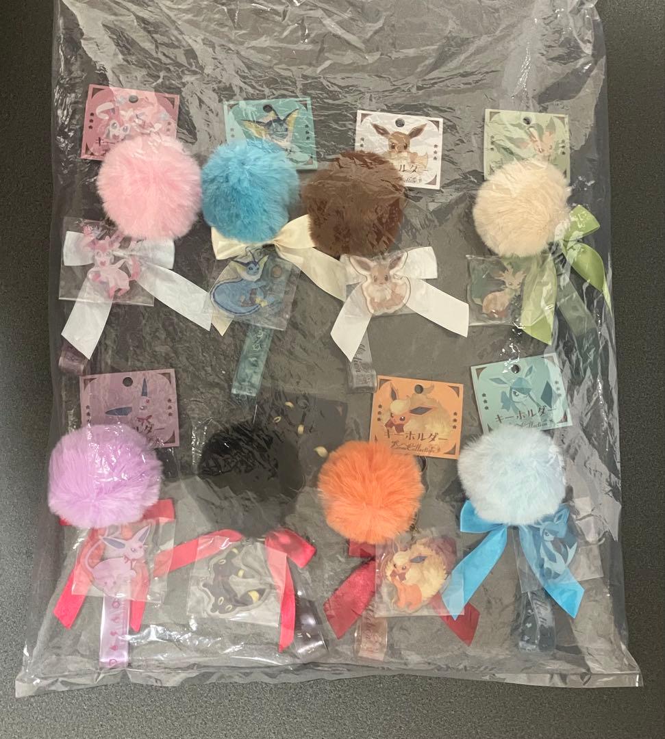 【新品】ポケモン　キーホルダー　Eevee Collection ブイズ