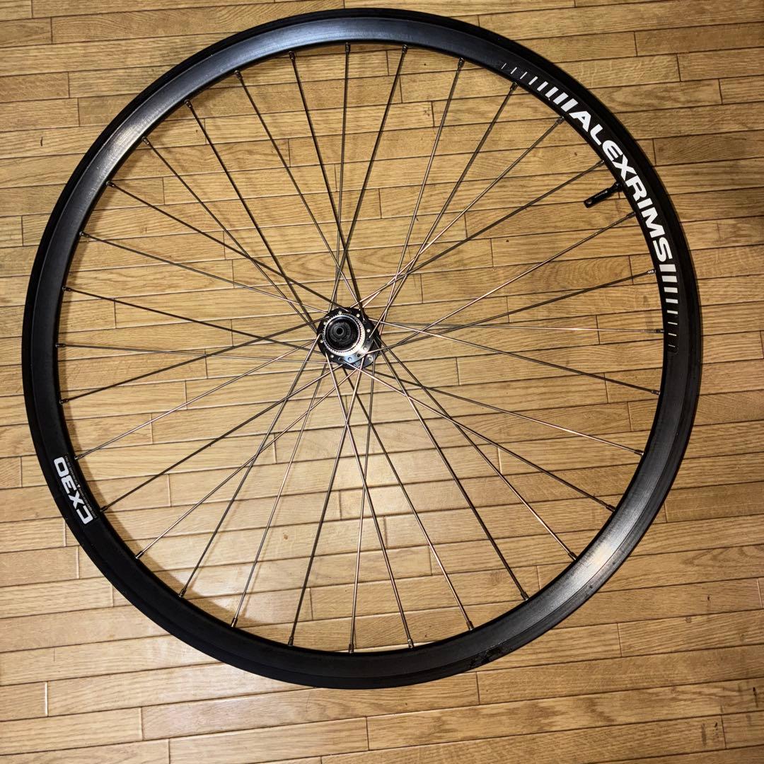 ALEXRIMS CX30手組みホイール ブラック