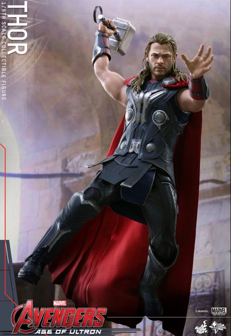 HOTTOYS マイティ・ソー 1/6 フィギュア ホットトイズ　アベンジャーズ