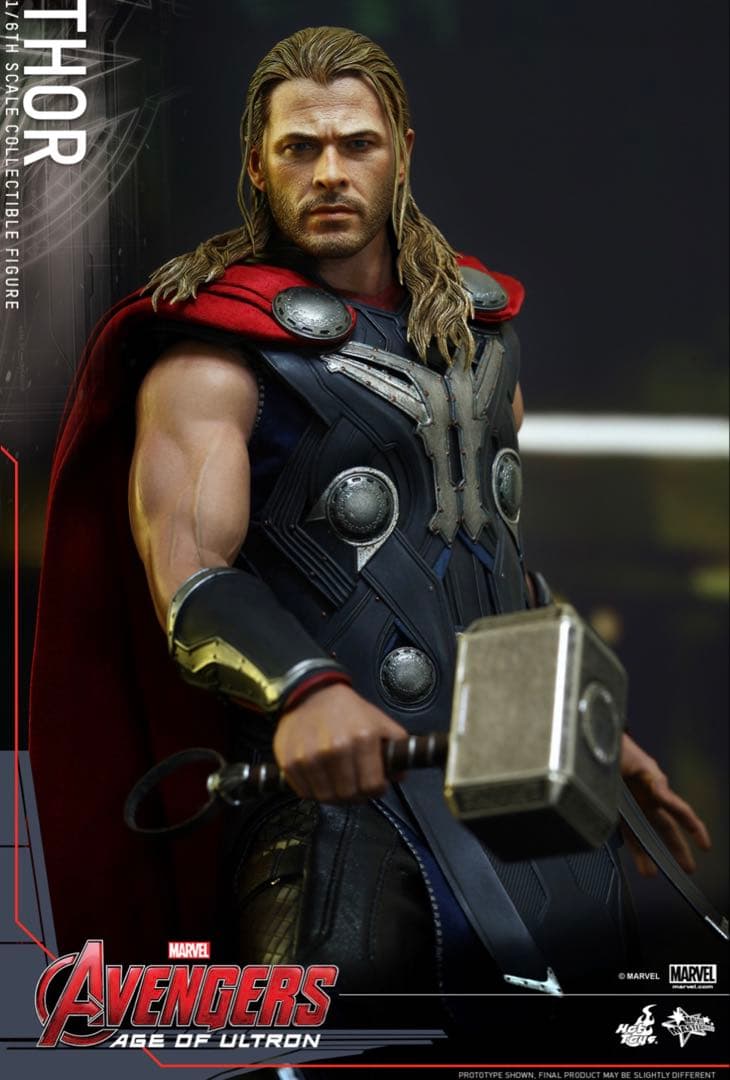HOTTOYS マイティ・ソー 1/6 フィギュア ホットトイズ　アベンジャーズ