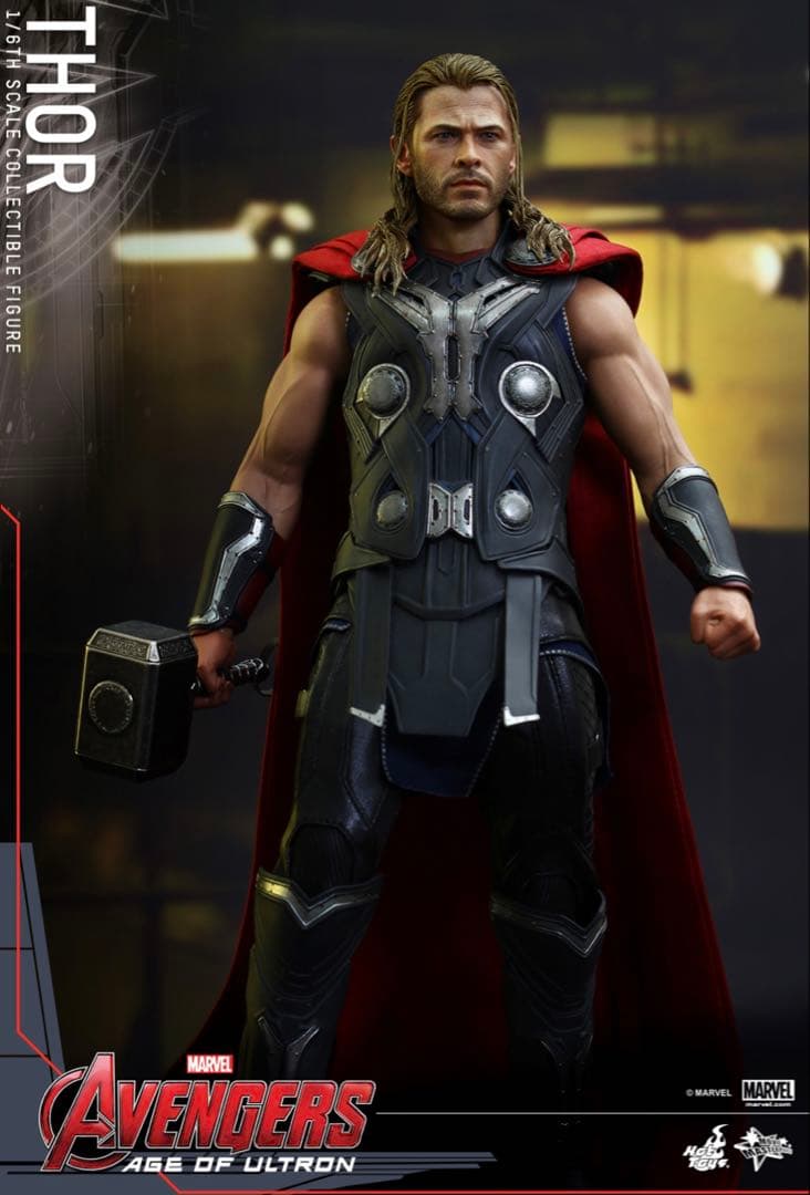 HOTTOYS マイティ・ソー 1/6 フィギュア ホットトイズ　アベンジャーズ