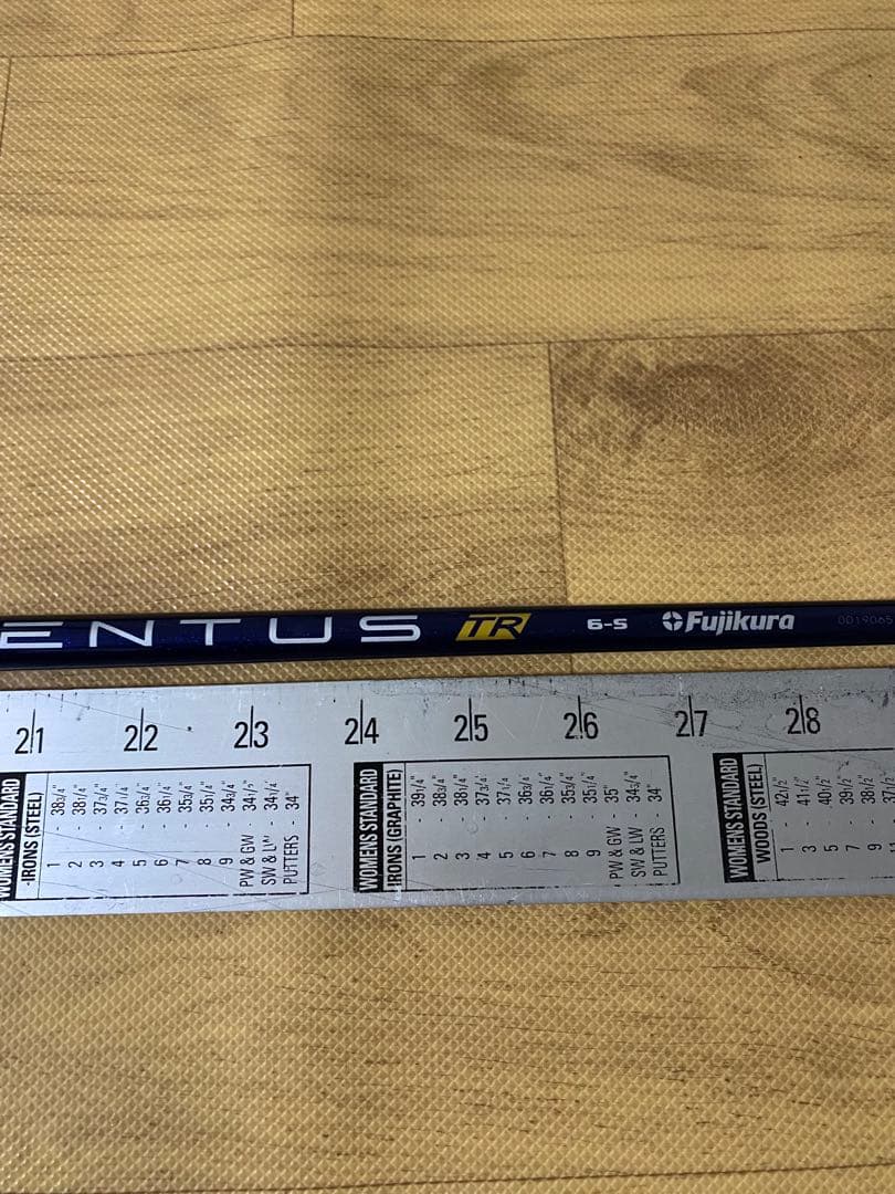 684 フジクラ　ベンタスブルーTR 6S ピンスリーブ付　ドライバー用