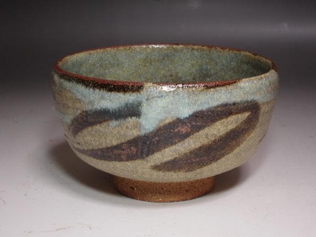 ★　加藤唐九郎　瀬戸唐津茶碗　閑雪★x288