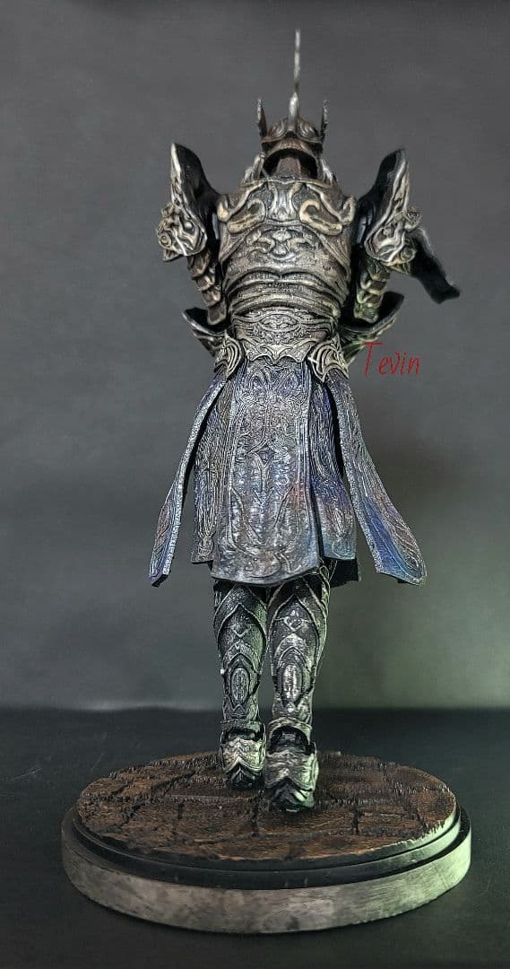 デモンズソウル★つらぬきの騎士-リメイク版-★ガレージキット塗装済み完成品