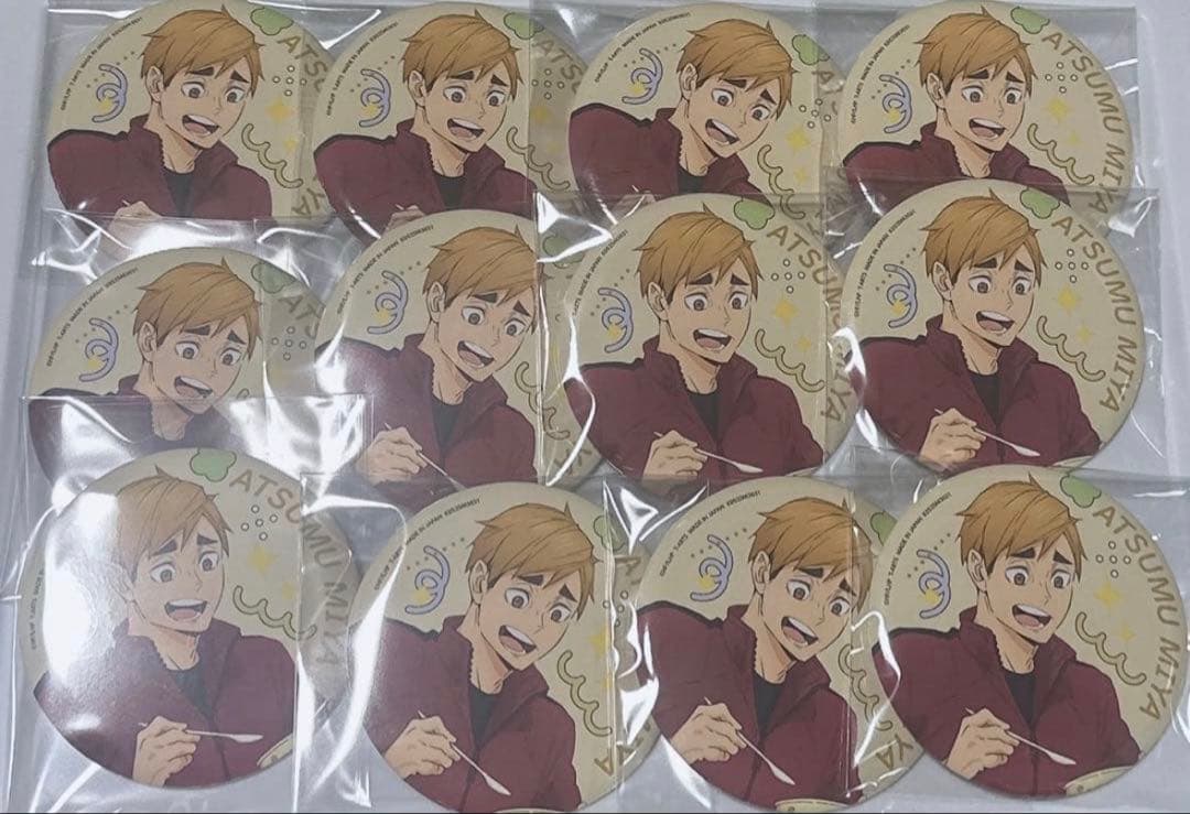 ハイキュー 宮侑 喜怒哀楽 缶バッジ グッズ