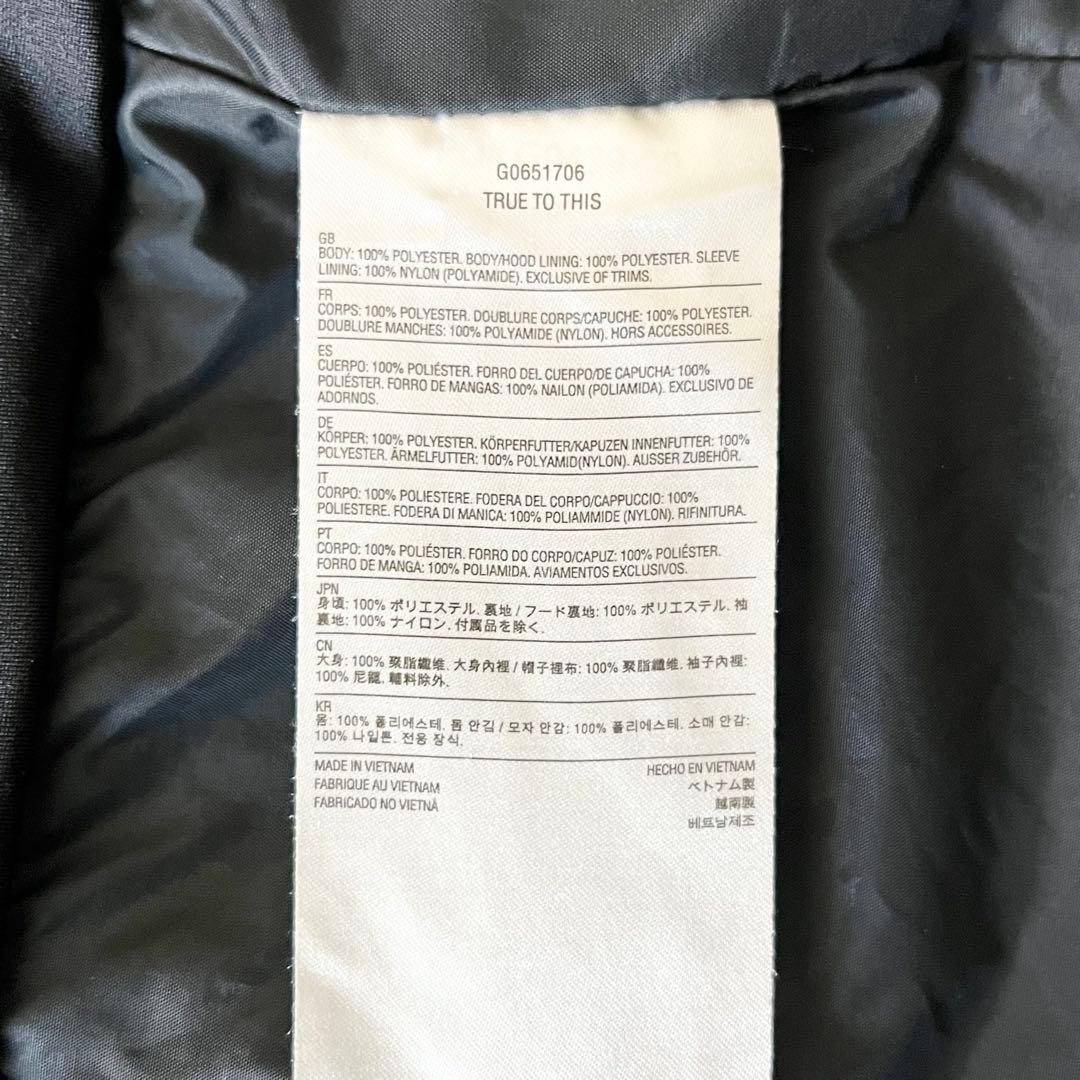 3288【美品】ボルコム　ジャケット 総柄 ボーダー アニマル柄　L 黒