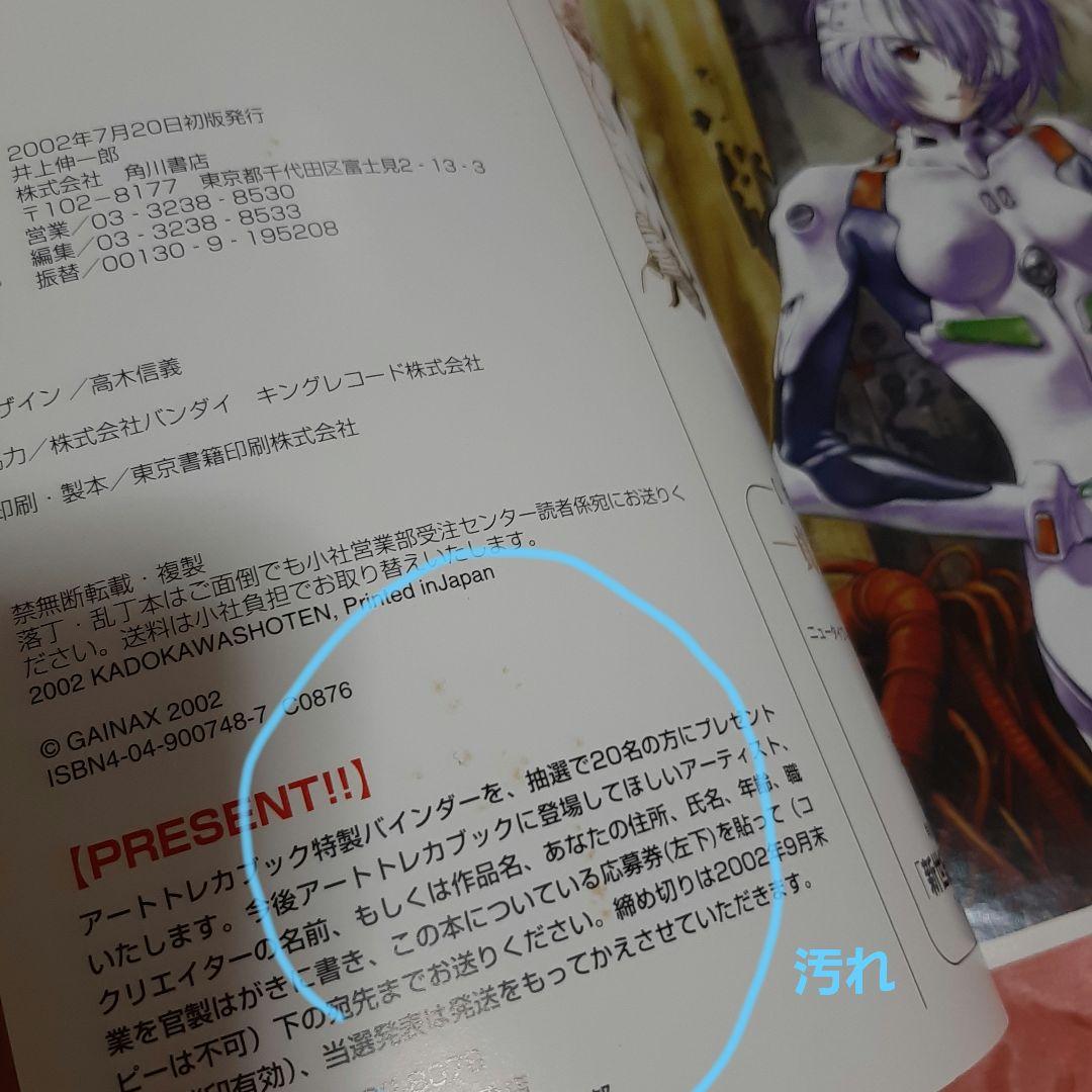 カード32枚つき新世紀エヴァンゲリオン アートトレカブック