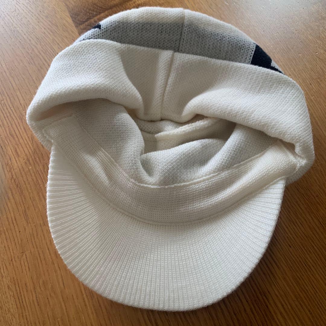 ブリーフィング　ニットキャップ　ホワイト