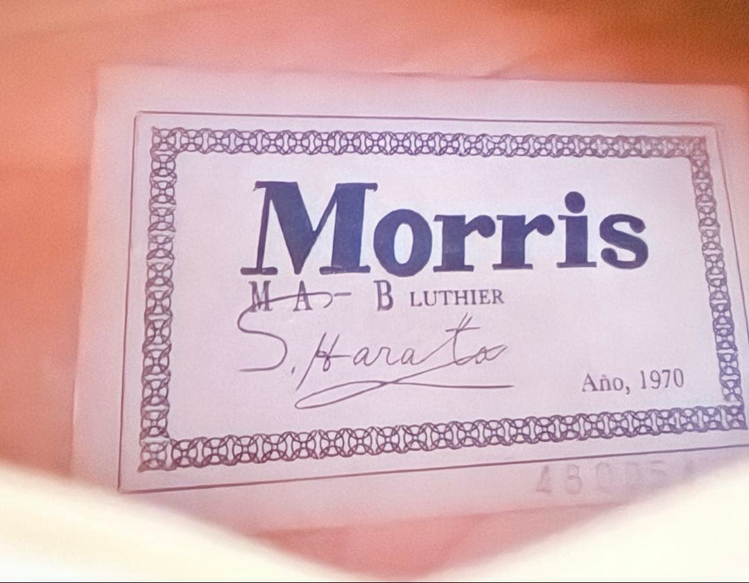 【希少】Morris MA-B フルアコ モーリス