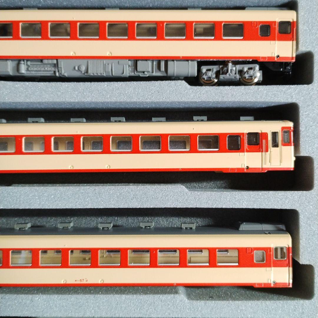 049 Nゲージ 鉄道模型6両セット 赤/クリーム