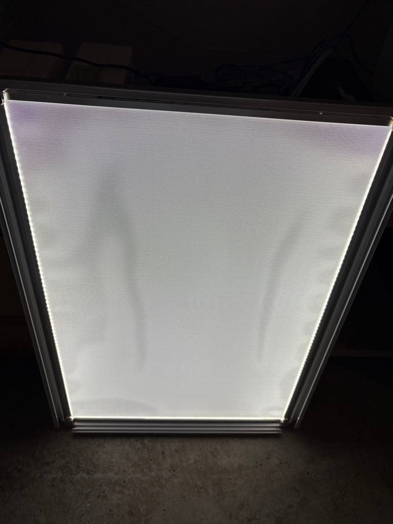 LEDポスターフレーム A1 店舗看板　動作確認済み