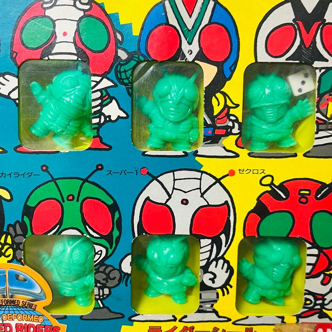 仮面ライダー倶楽部 SDフィギュア　1987年　バンダイ