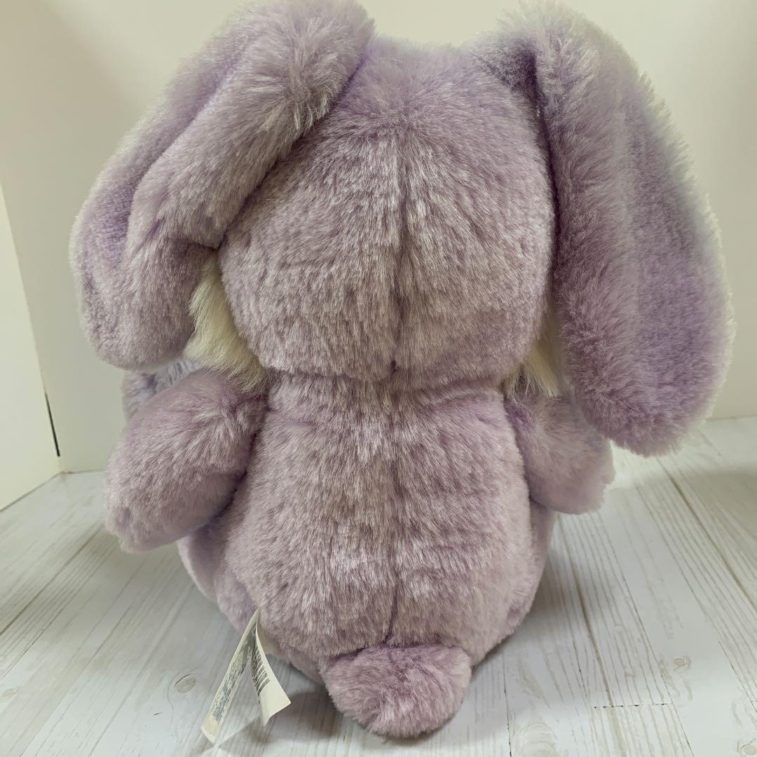 NJ☆ レトロ　紫色のウサギのぬいぐるみ