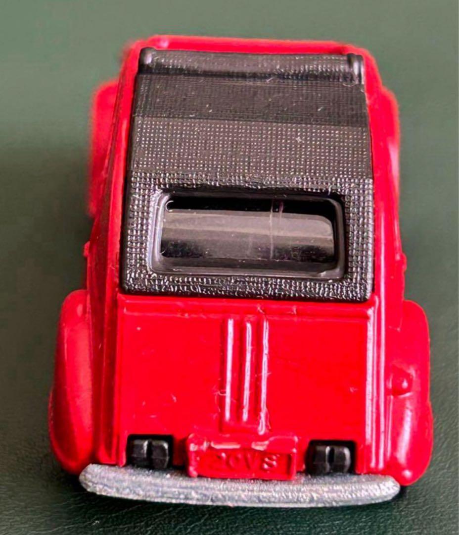 トミカ シトロエン2CV 小田急特注 赤