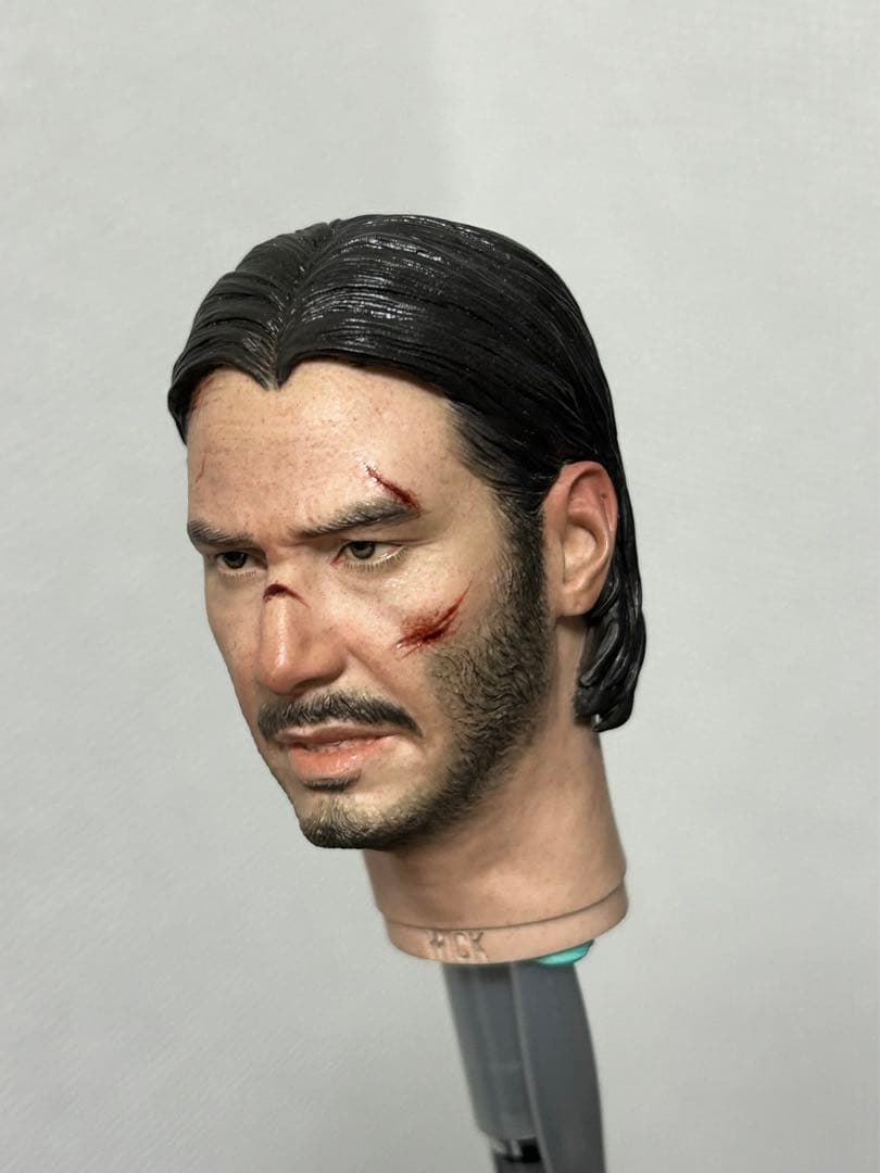 1/6 カスタムヘッド 『ジョン・ウィック チャプター2』バトルダメージ