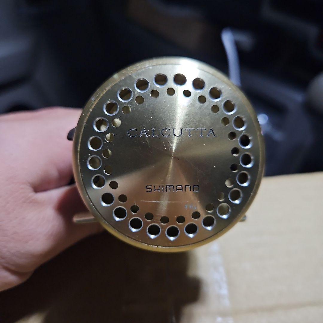 v*e様 SHIMANO CALCUTTA リール ゴールド