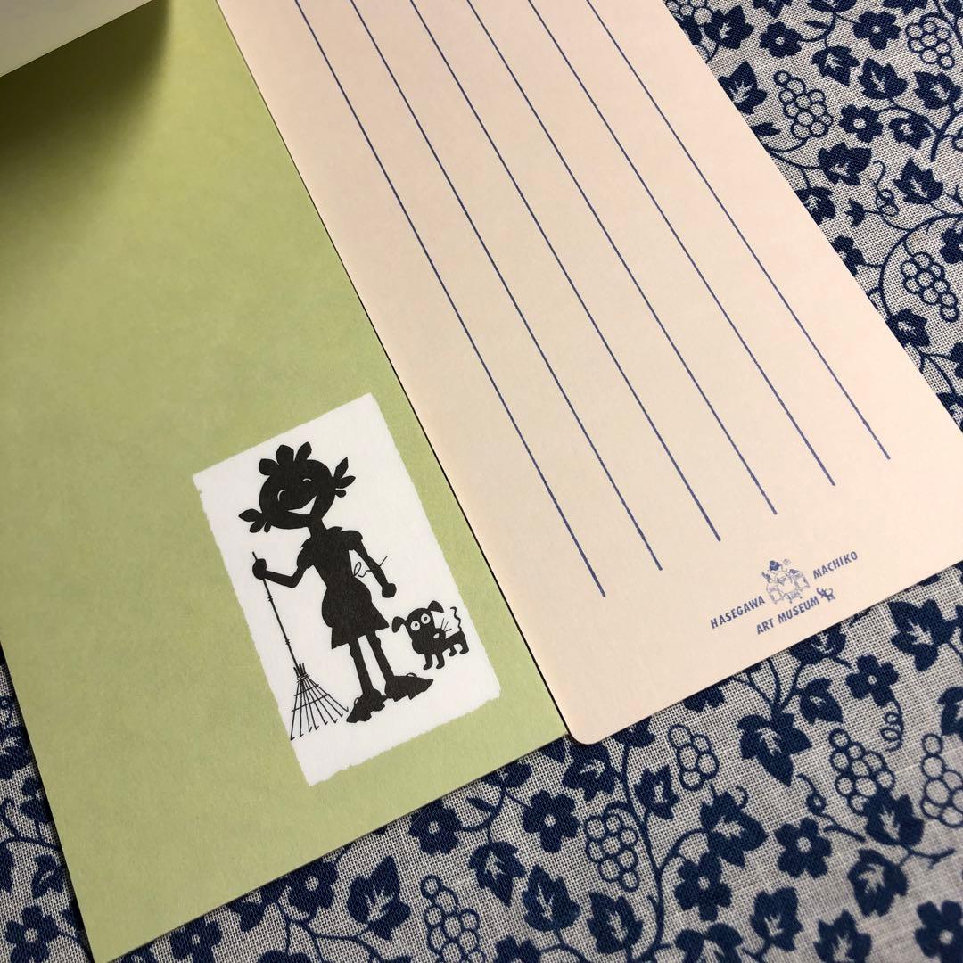 長谷川町子美術館　サザエさん　メモ　シール　一筆箋　ポストカード【未使用品】