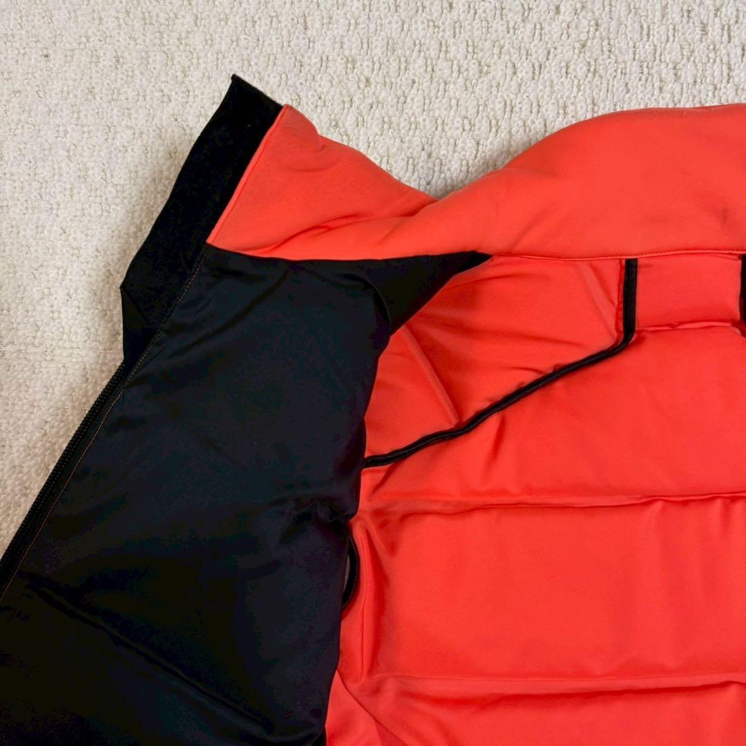 デサントゴルフ ダウンジャケット M オレンジ