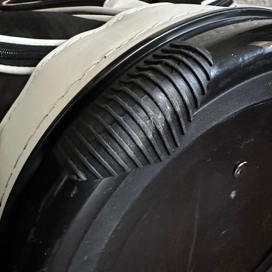 美品 EDWIN GOLF ゴルフ 9.5型キャディバッグ 6分割 ブラック