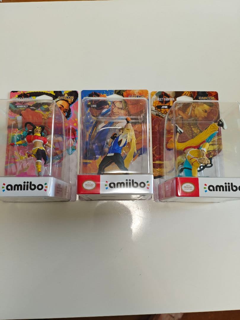 amiibo キンバリールークジェイミー3体セット【ストリートファイター6】