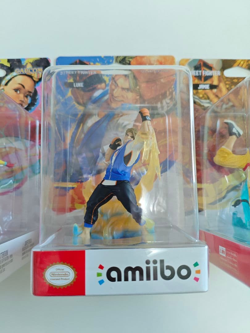 amiibo キンバリールークジェイミー3体セット【ストリートファイター6】