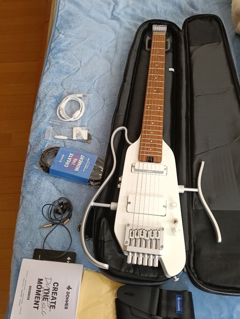 ギター DONNER HUSH X PRO ホワイト