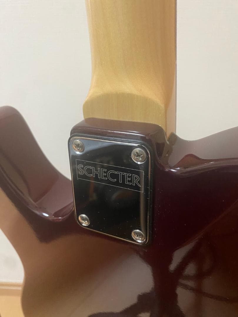 【Schecter】テレキャスター　赤系　美品