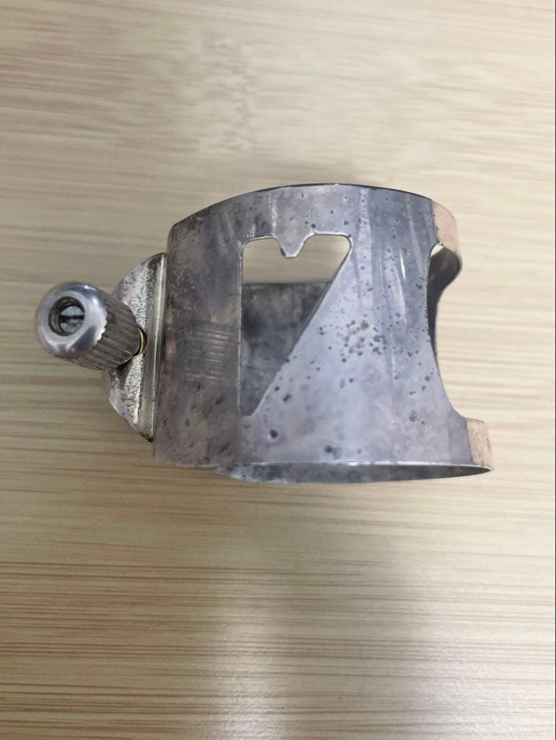 バスクラリネット　オプティマムリガチャー シルバー