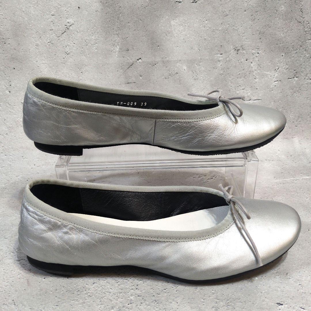 TRAVEL SHOES by chausser ショセバレエシューズ シルバー