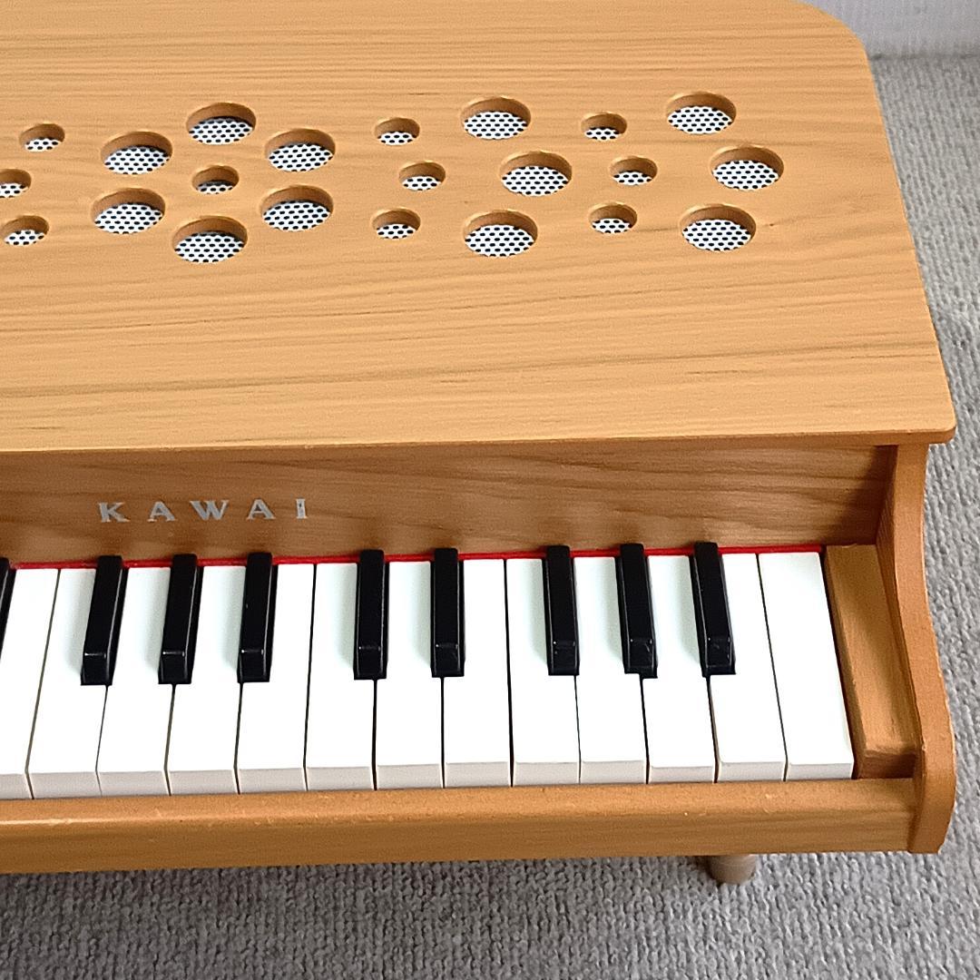 【美品】河合楽器製作所 KAWAI カワイ ミニピアノ P-32 ナチュラル