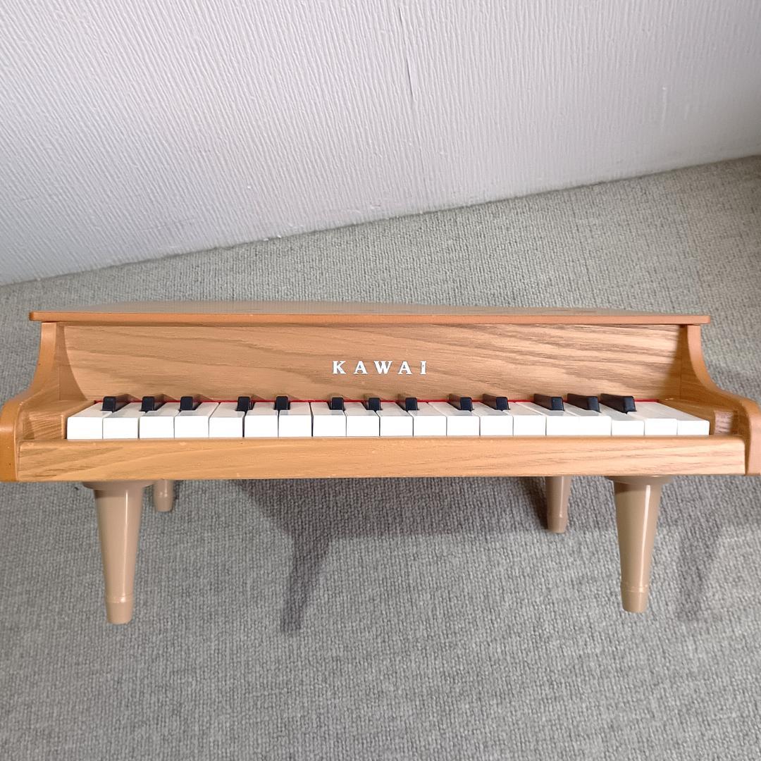 【美品】河合楽器製作所 KAWAI カワイ ミニピアノ P-32 ナチュラル