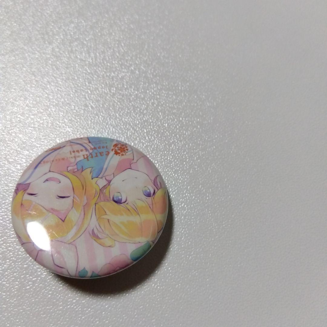 【ボカロ】鏡音リン＆鏡音レン マジカルミライ リンレン袋 ノベルティ 缶バッジ