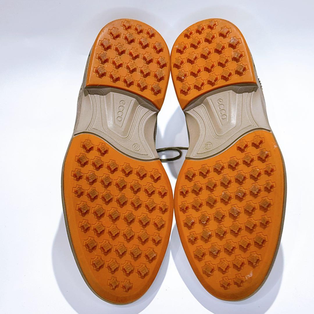 ECCO スパイクレスゴルフシューズ ホワイト 42
