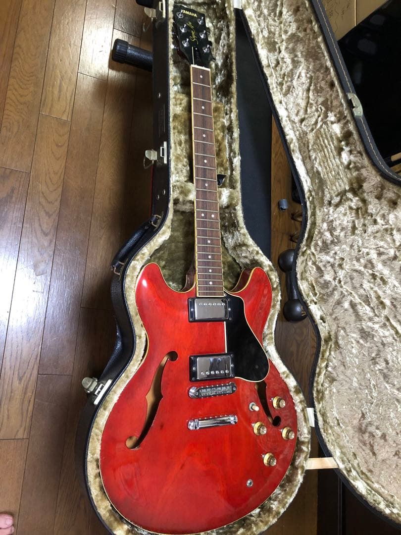 YAMAHA SA700 super Axe セミアコースティック エレキギター