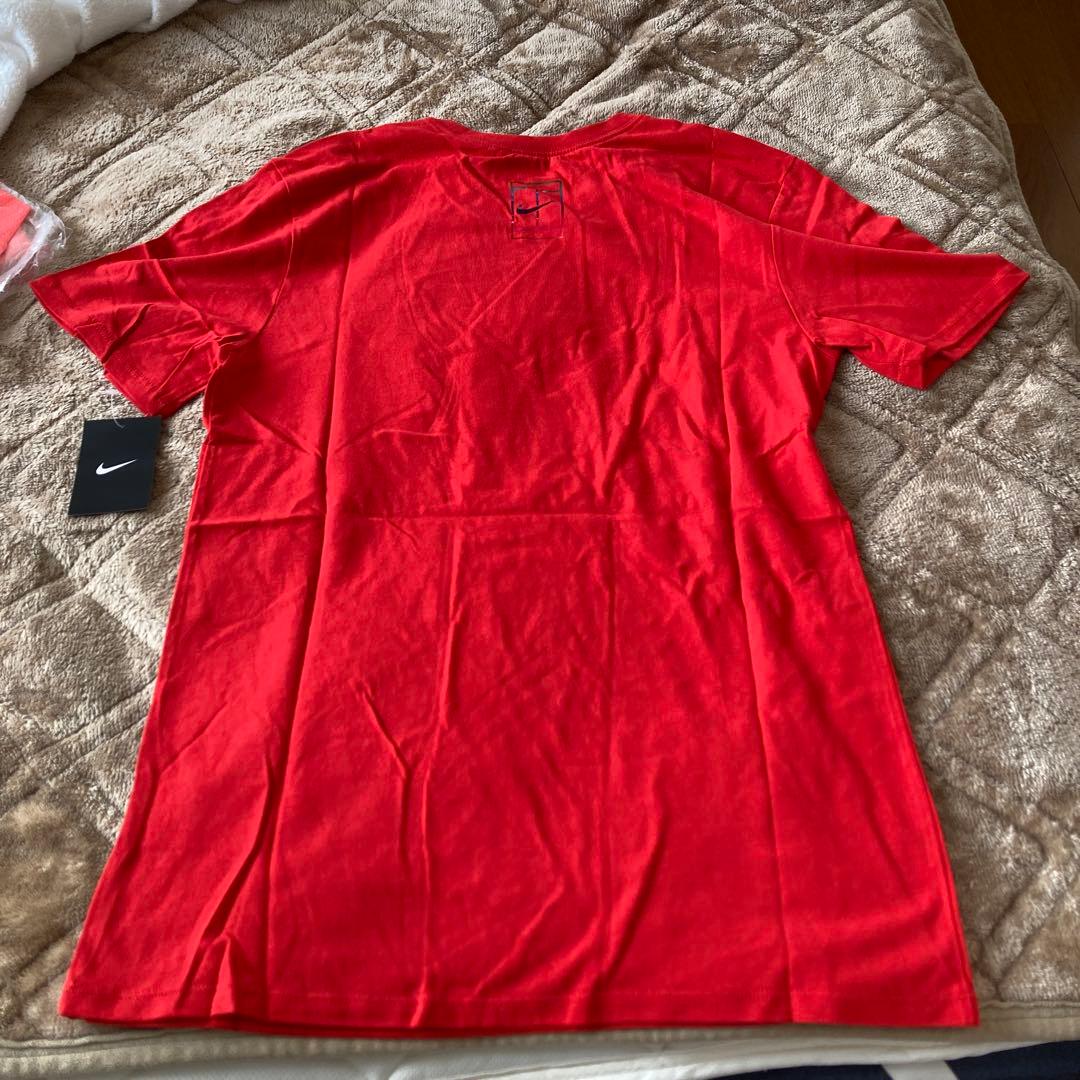 Nike ナダル　レッド Tシャツ ロゴ入り