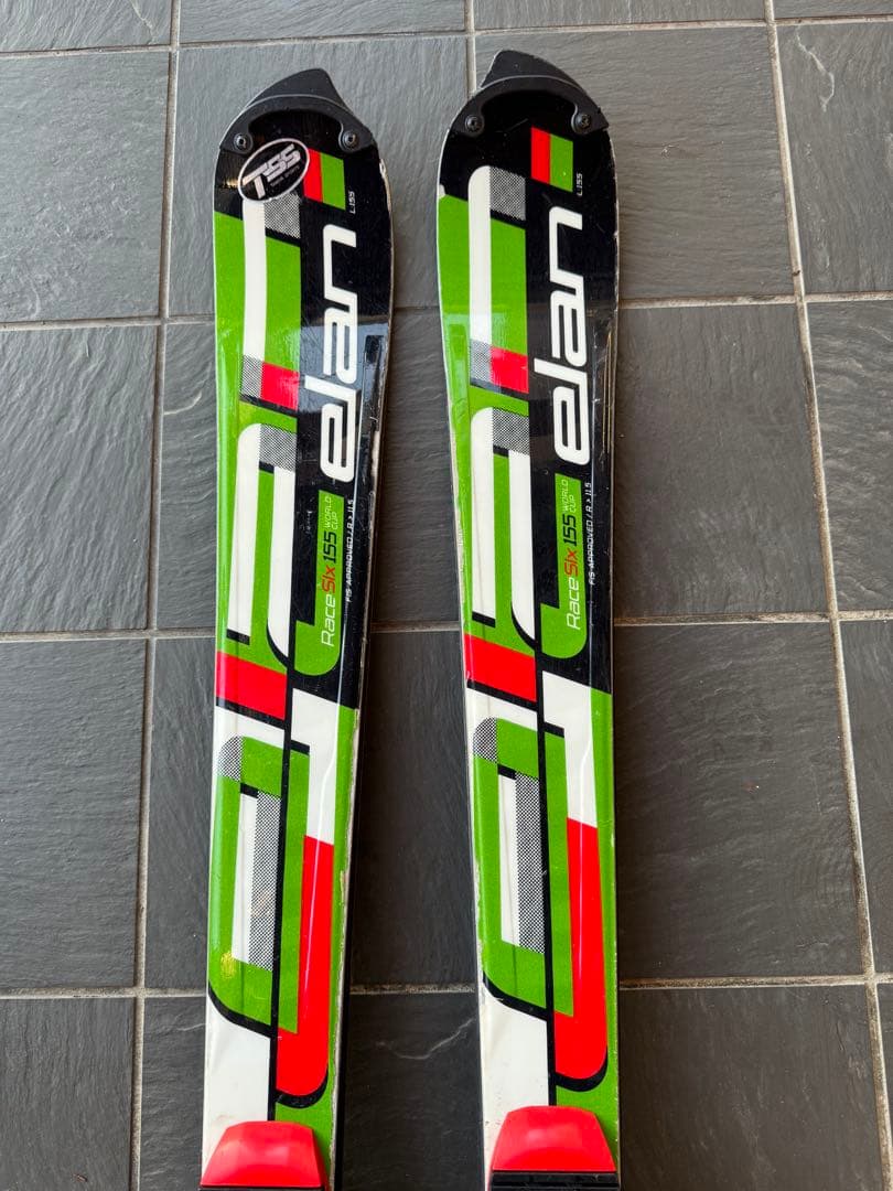 エラン Race SLX 155 スキー 板　バインディング付き
