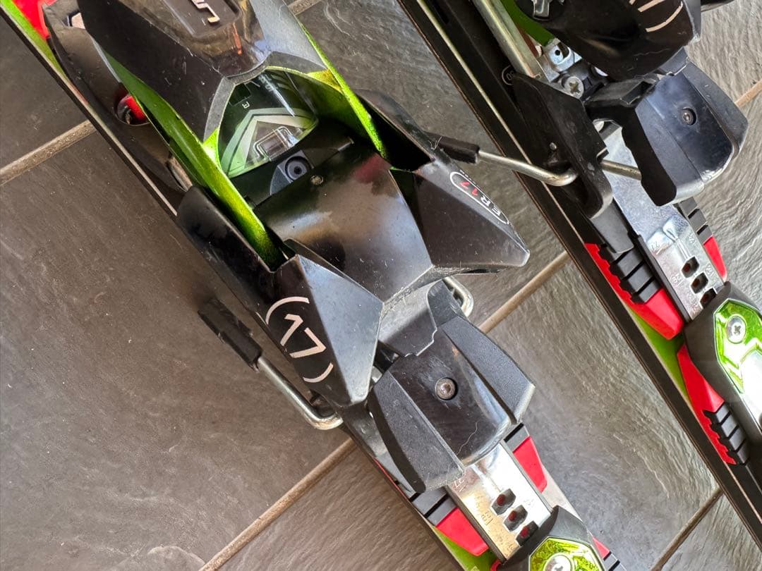 エラン Race SLX 155 スキー 板　バインディング付き