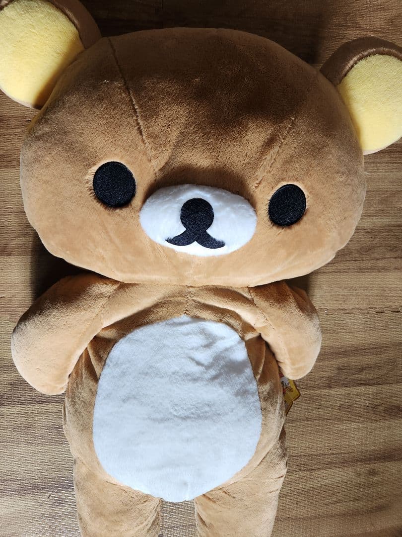 リラックマ　３周年記念ぬいぐるみ　全長約７０cm程度　サンエックス　3rd