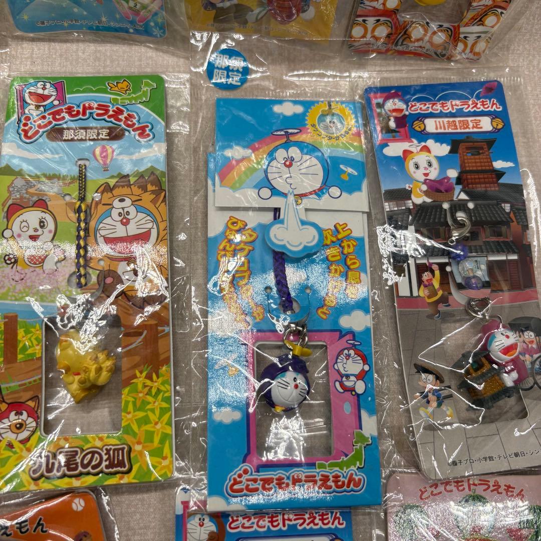 どこでもドラえもん ストラップ キーホルダー 根付け 等色々　21個